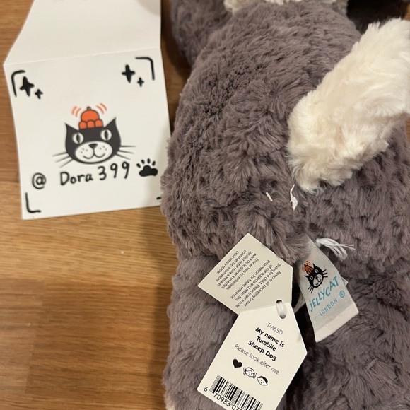 Jellycat Authentic Tumblie Sheep Dog – New with tag - Picture 4 of 5